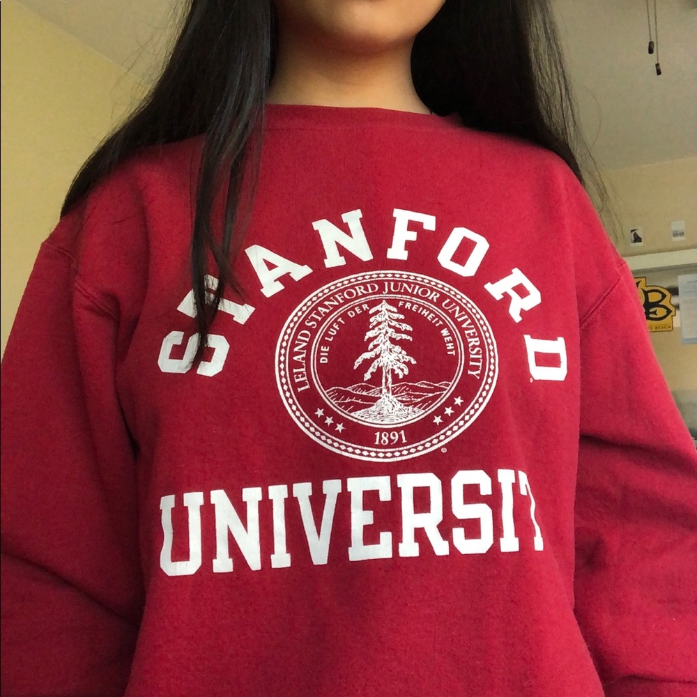 Champion Stanford University Crew Neck Sweater